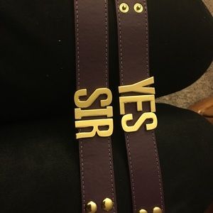 Harley Quinn Suicide Squad yes sir cuffs bracelets